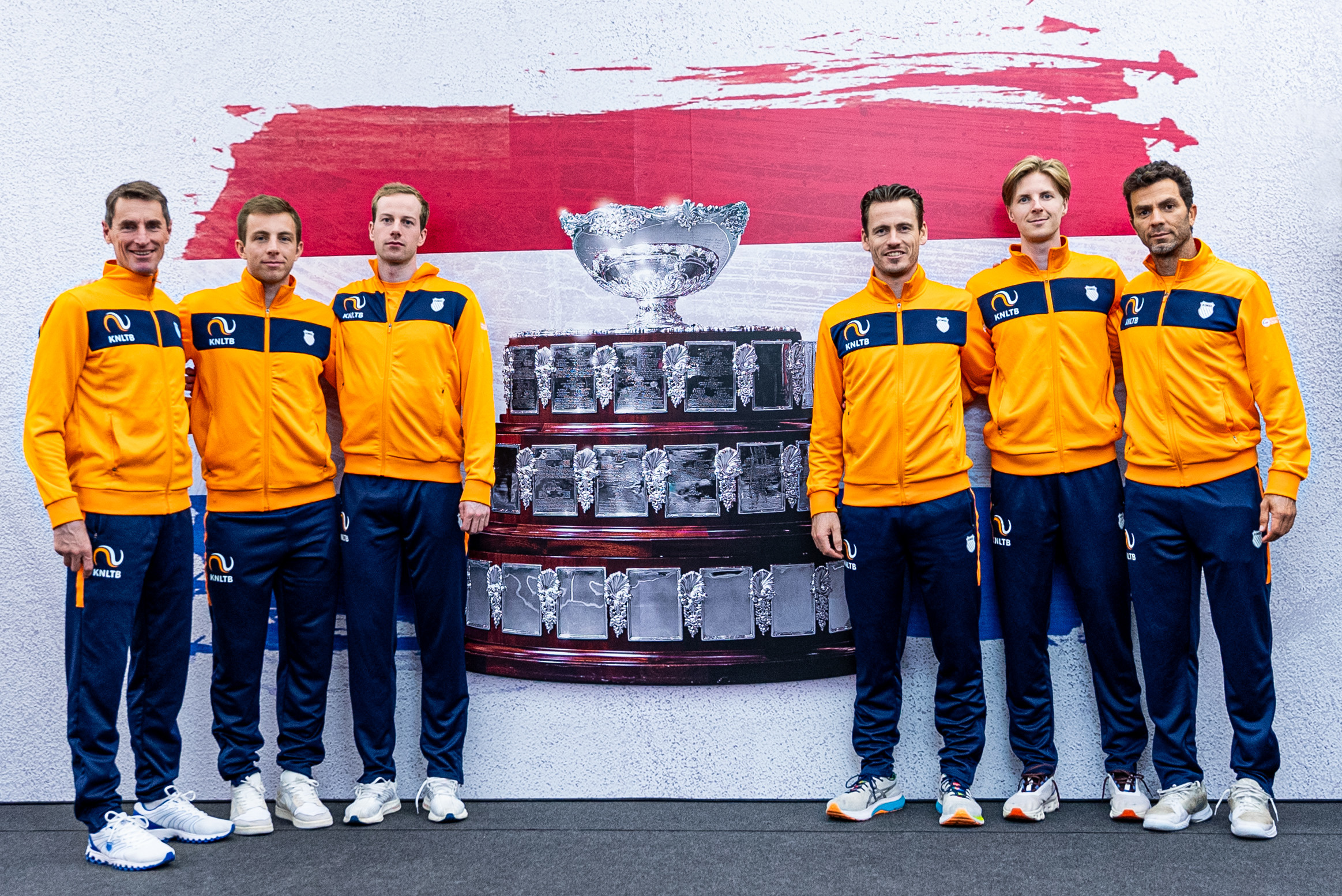 TeamNL ontvangt Zwitserland tijdens Davis Cup Qualifiers in Groningen